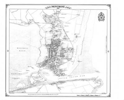 Montrose 1861 Map - Peter J. Adams