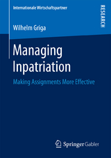 Managing Inpatriation - Wilhelm Griga