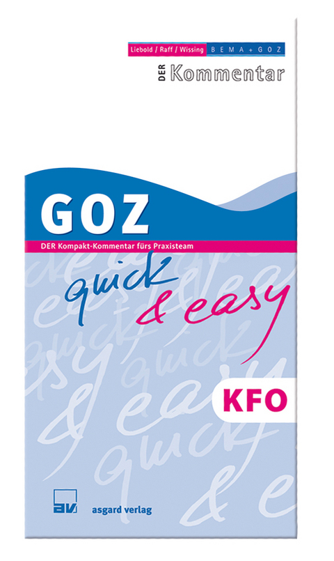 GOZ quick & easy KFO - 