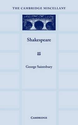 Shakespeare - George Saintsbury