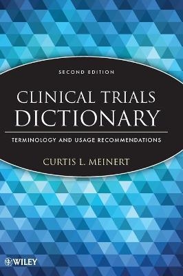 Clinical Trials Dictionary - Curtis L. Meinert