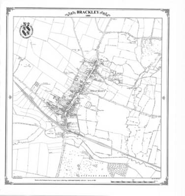 Brackley 1880 Map - Peter J. Adams