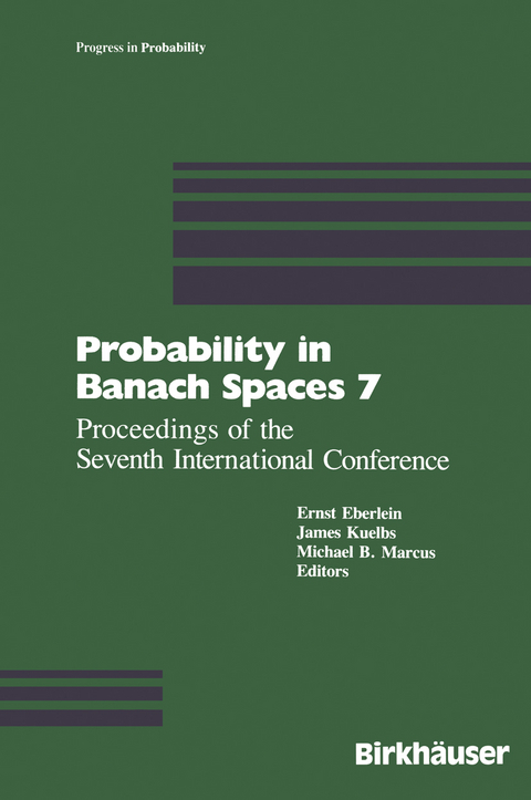 Probability in Banach Spaces 7 -  Eberlein,  Külbs,  Marcus