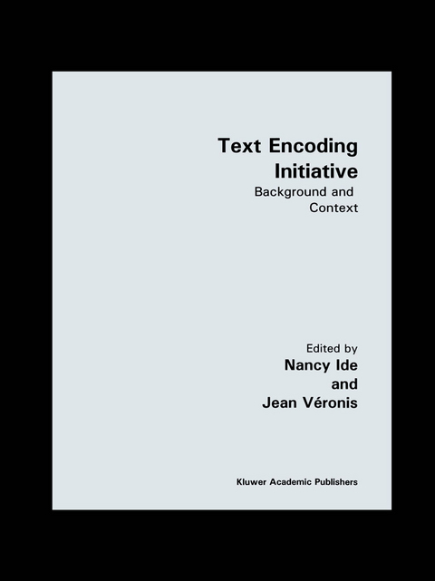 Text Encoding Initiative - 