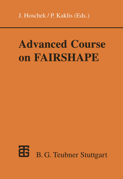 Advanced Course on FAIRSHAPE - Panagiotis Kaklis