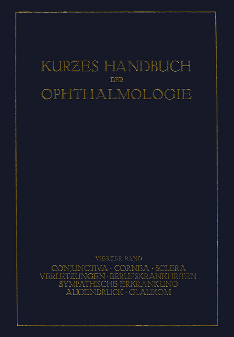 Kurzes Handbuch der Ophthalmologie - 