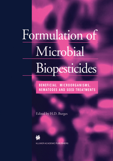 Formulation of Microbial Biopesticides - H.D. Burges