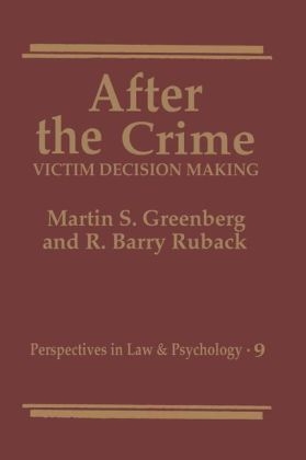 After the Crime - Martin S. Greenberg, R. Barry Ruback