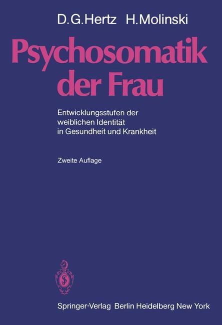 Psychosomatik Der Frau - D G Hertz, H Molinski