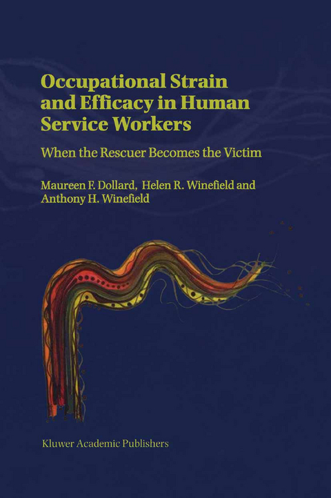 Occupational Strain and Efficacy in Human Service Workers - M. Dollard, A. Winefield