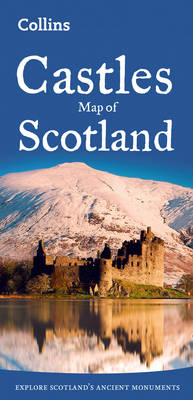 Castles Map of Scotland -  Collins Maps