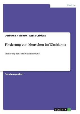 FÃ¶rderung von Menschen im Wachkoma - Attila Czirfusz, Dorothea J. Thimm