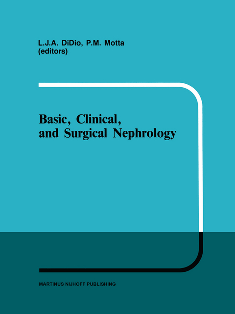 Basic, Clinical, and Surgical Nephrology - 