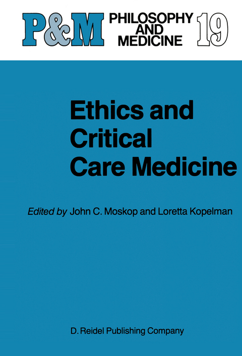 Ethics and Critical Care Medicine - 