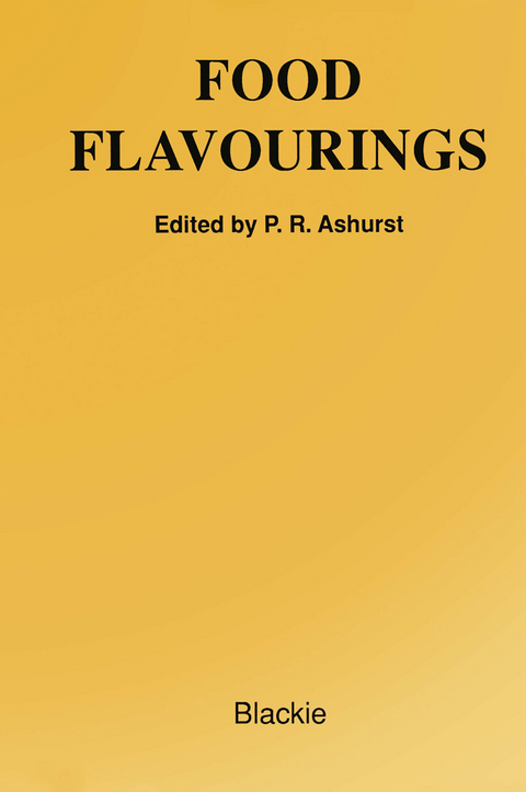 Food Flavourings - Philip R. Ashurst