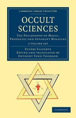 Occult Sciences 2 Volume Set - Eusèbe Salverte