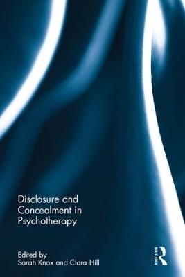 Disclosure and Concealment in Psychotherapy - 