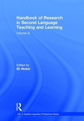 Handbook of Research in Second Language Teaching and Learning - 