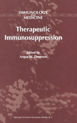 Therapeutic Immunosuppression - 