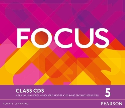 Focus BrE 5 Class CDs