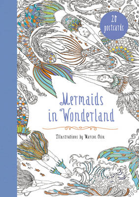 Mermaids in Wonderland 20 Postcards - Marcos Chin