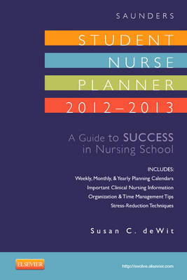 Saunders Student Nurse Planner - Susan C. DeWit