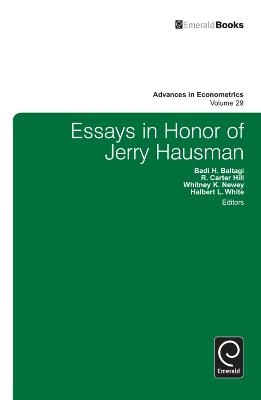 Essays in Honor of Jerry Hausman - 