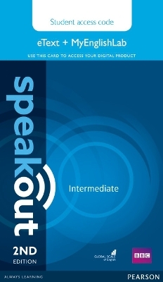 Speakout Intermediate 2nd Edition eText & MyEnglishLab Access Card