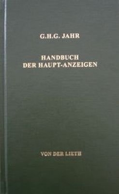 Handbuch der Haupt-Anzeigen - Georg Heinrich Gottlieb Jahr