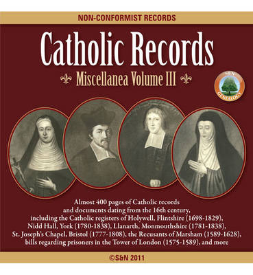 Catholic Records: Miscellanea