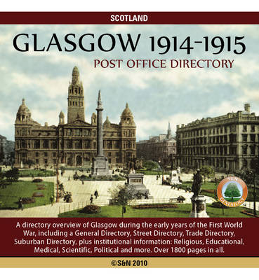 Scotland, Glasgow Post Office Directory 1914-1915