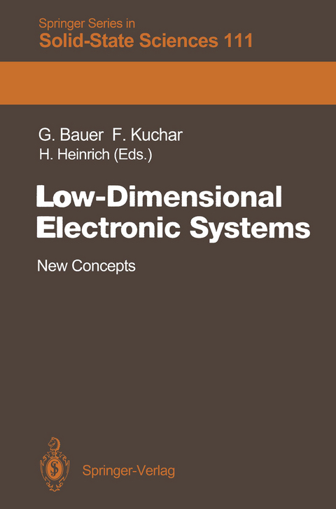 Low-Dimensional Electronic Systems - 