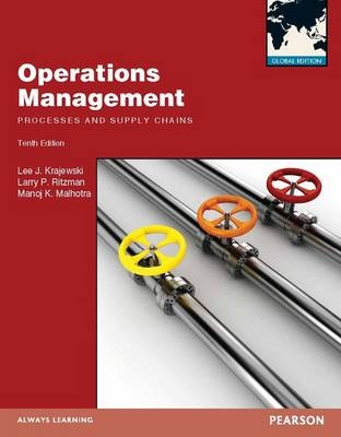 Operations Managment, plus MyOMLab with Pearson eText - Lee J. Krajewski, Larry P. Ritzman, Manoj K Malhotra