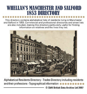 Lancashire, Whellan & Co's 1853 Directory of Manchester and Salford