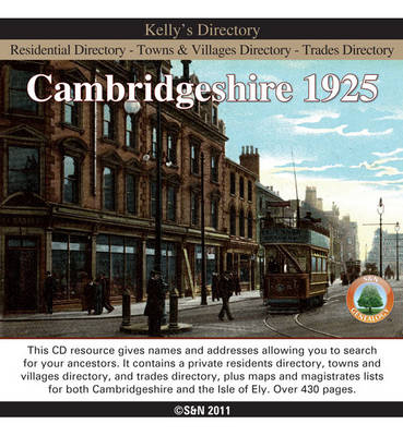 Cambridgeshire 1925 Kelly's Directory