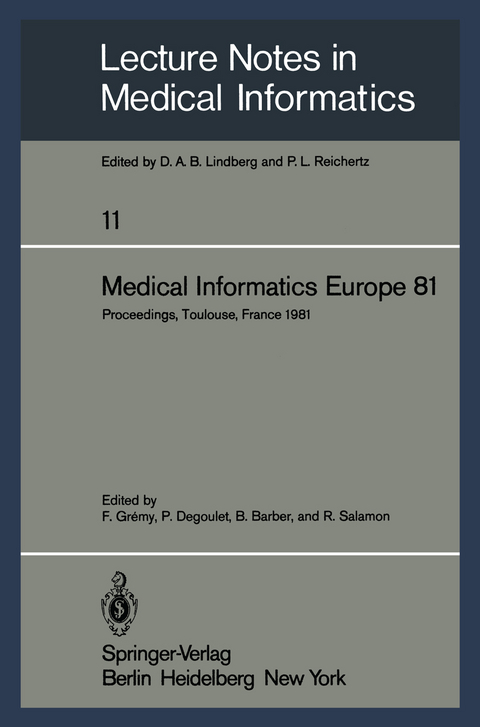 Medical Informatics Europe 81 - 