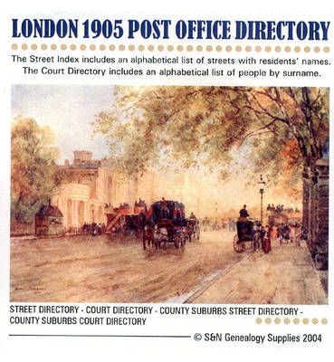 London 1905 Post Office Directory