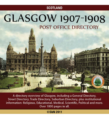 Scotland, Glasgow 1907-1908 Post Office Directory