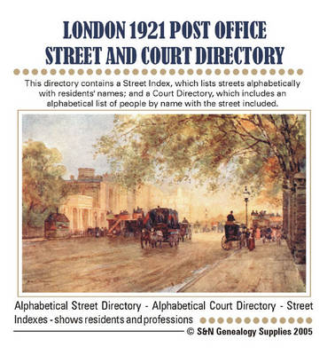 London Post Office Street and Court Directory