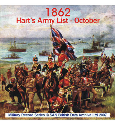Army List 1862 - October (Hart's)