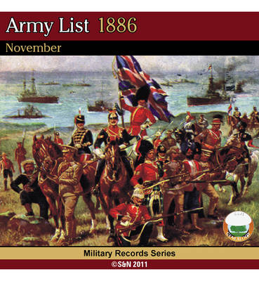 Army List 1886 - November