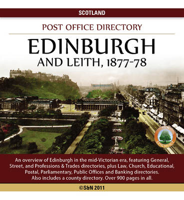 Scotland, Edinburgh and Leith Post Office Directory 1877-78