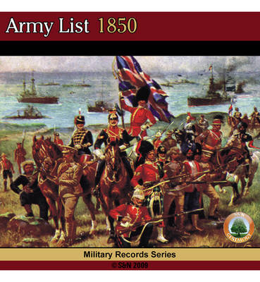 Army List 1850
