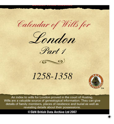 London, Calendar of Wills for London 1258-1358
