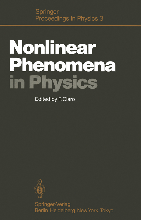 Nonlinear Phenomena in Physics - 