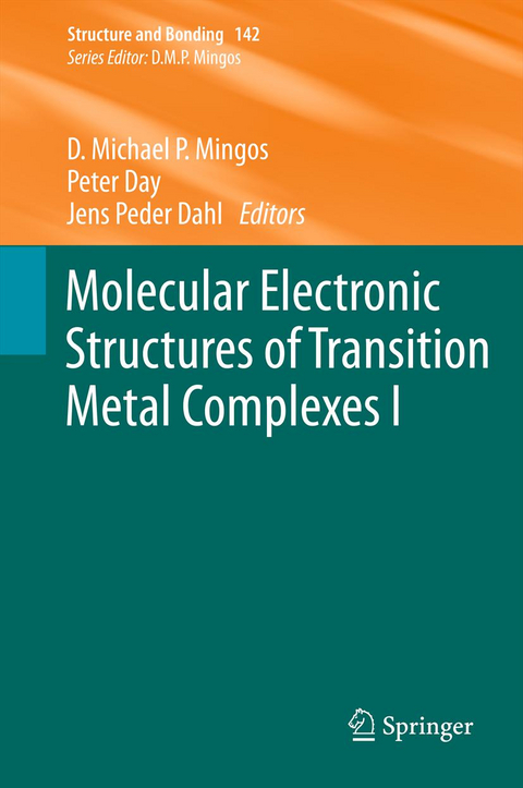 Molecular Electronic Structures of Transition Metal Complexes I - 