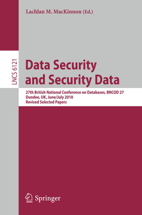 Data Security and Security Data - 