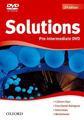 Solutions: Pre-Intermediate: DVD-ROM -  Author