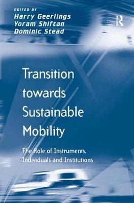 Transition towards Sustainable Mobility - Yoram Shiftan
