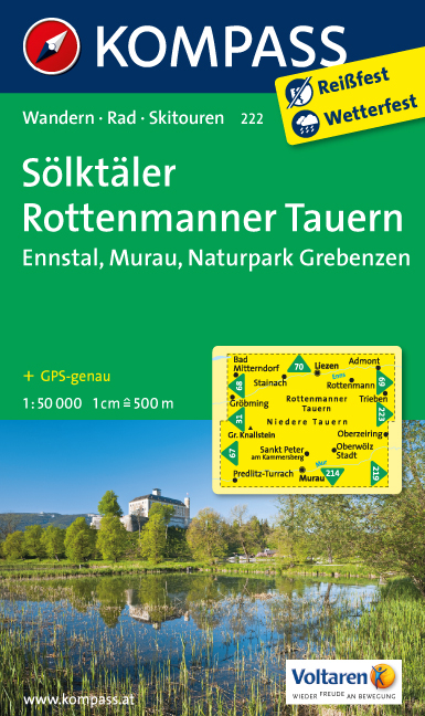 Sölktäler - Rottenmanner Tauern - Ennstal - Murau - Naturpark Grebenzen - 